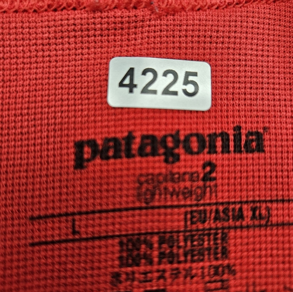 Patagonia Capilene Lightweight 2 Baselayer Men's Large Red - Picture 4 of 8